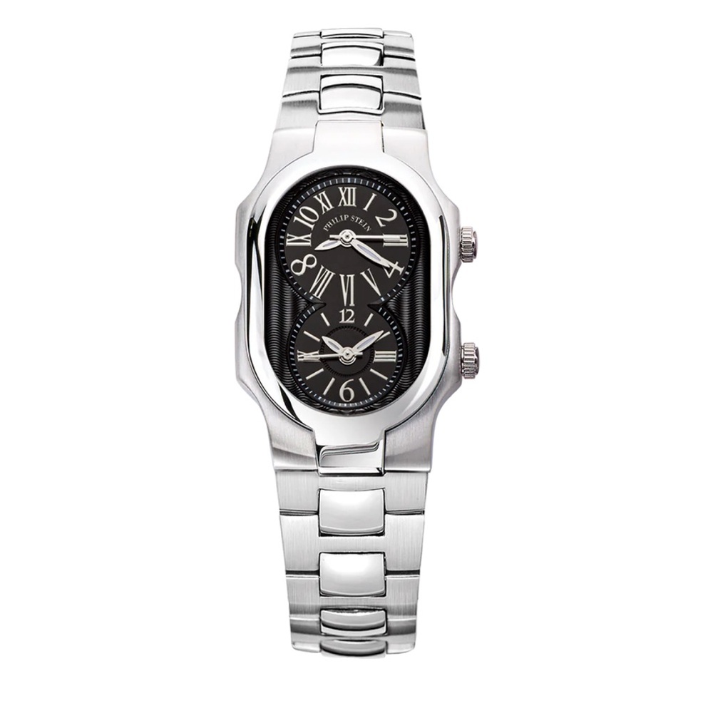 Philippe Starck Silver and Black Watch